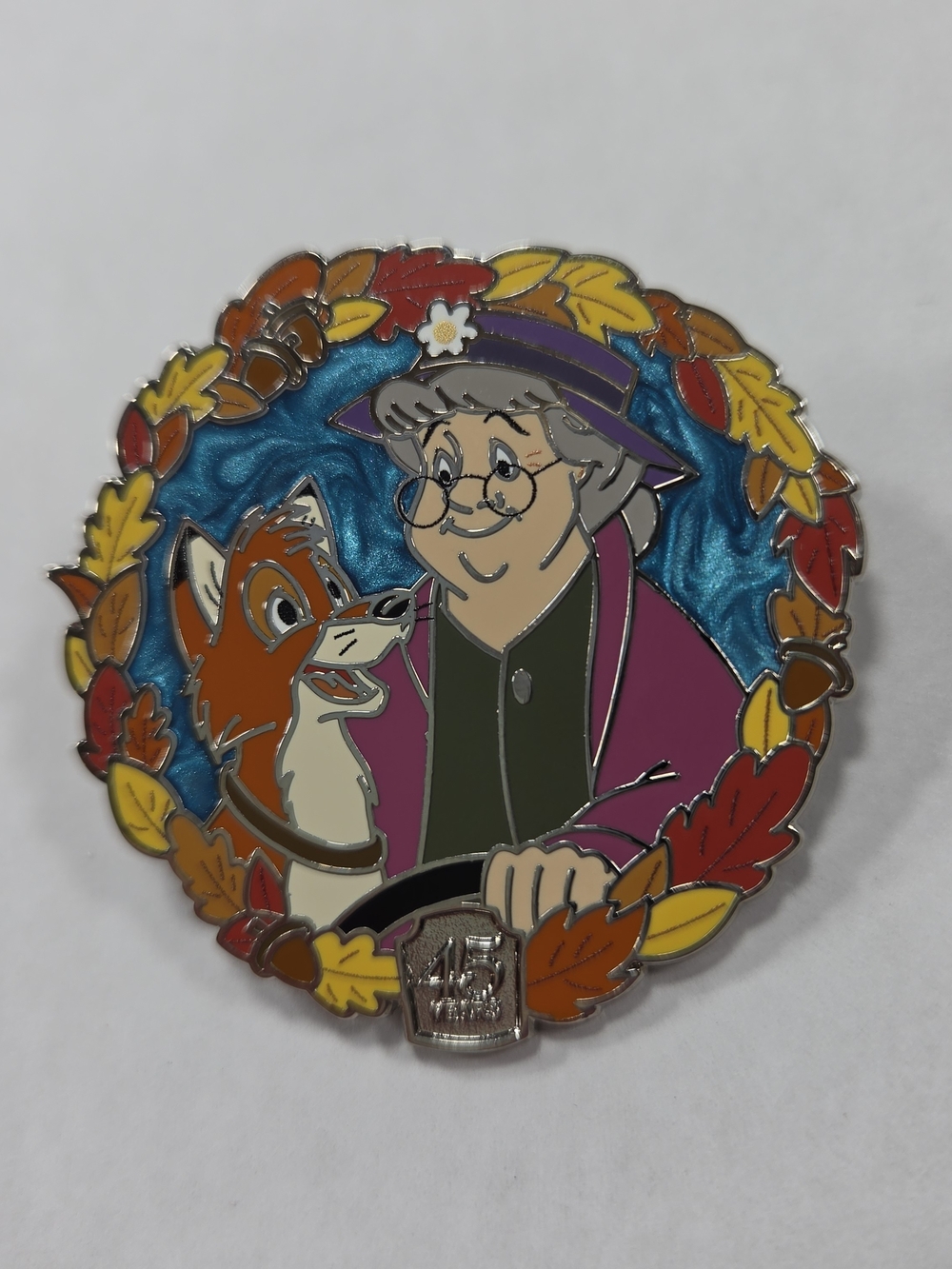 🆕️ Disney Store Exclusive The Fox and the Hound 45th Anniversary Pin